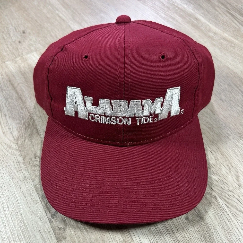 VTG Alabama Crimson Tide Snapback Hat College Red Youngan Cap Sri Lanka